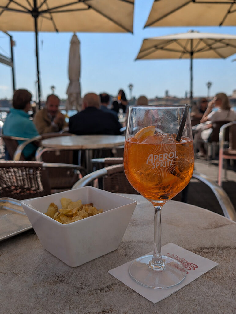 Aperol Spritz in Venice
